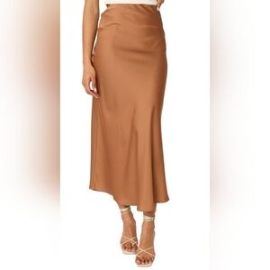 Rachel Zoe Brown Pencil Skirt
